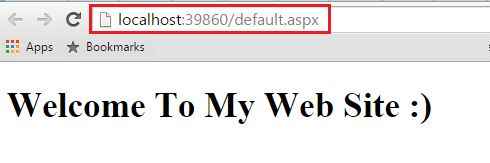 run this web application